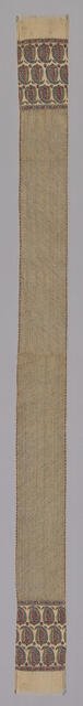 Scarf, India, Center field: 1810 (borders: c. 1800). Creator: Unknown.