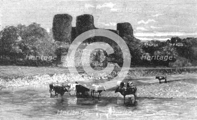 ''The Church Congress at Ryhl, North Wales and Views in the Neighbourhood; Rhuddlan Castle', 1891. Creator: Unknown.