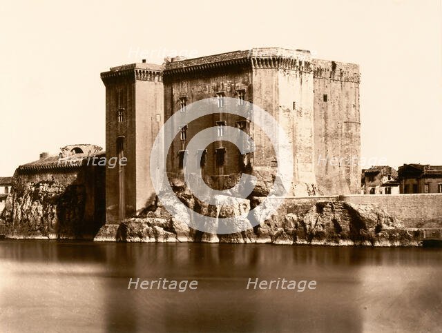Tarascon, Château, ca. 1862. Creator: Edouard Baldus.