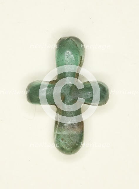 Amulet of a Cross, Byzantine Period, 4th century or later. Creator: Unknown.