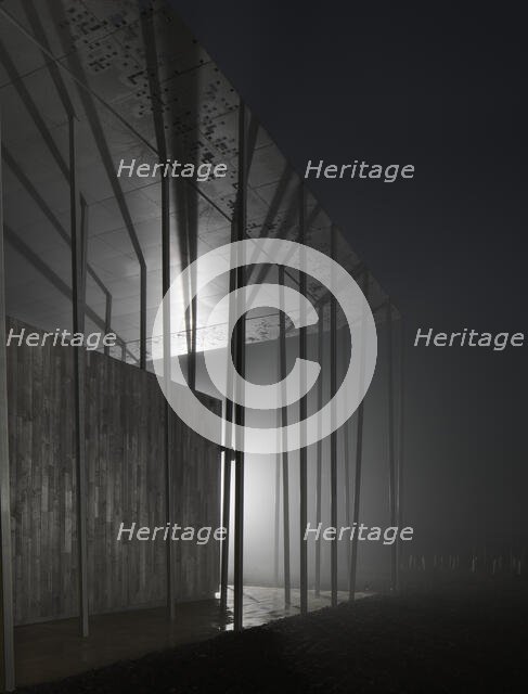 Stonehenge, Visitor Centre, Airman's Corner, Stonehenge Down, Winterbourne Stoke, Wiltshire, 2013. Creator: James O Davies.
