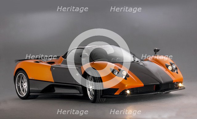 2007 Pagani Zonda Roadster F Artist: Unknown.