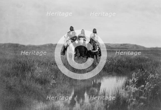 In the land of the Sioux, c1905. Creator: Edward Sheriff Curtis.