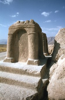 Sasanian fire altar, Naqsh-i-Rustam, Iran