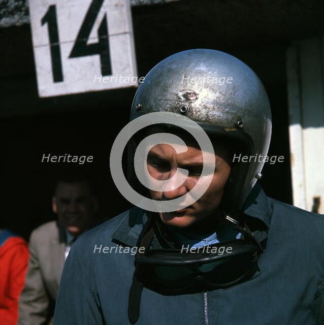 Bruce McLaren, New Zealand racing driver, car designer and engineer, 1961. Creator: Unknown.