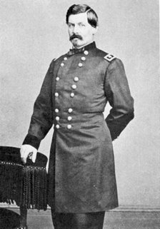 George Brinton McClellan, American soldier, 1861. Artist: Unknown