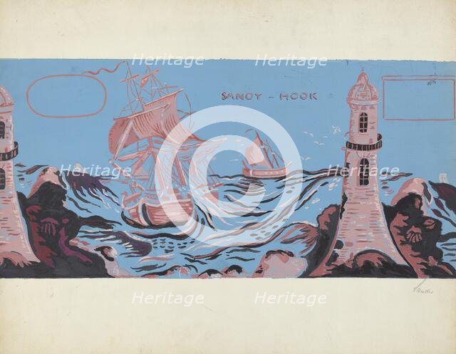 Bandbox, c. 1953. Creator: Selma Sandler.