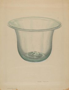 Milk Bowl, c. 1936. Creator: John Dana.