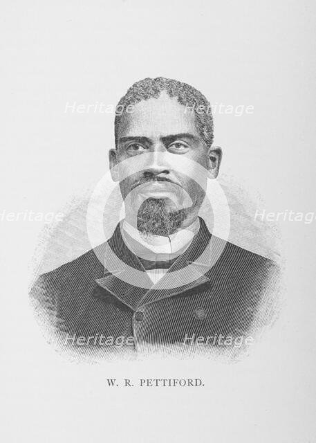 W. R. Pettiford, 1887. Creator: Unknown.