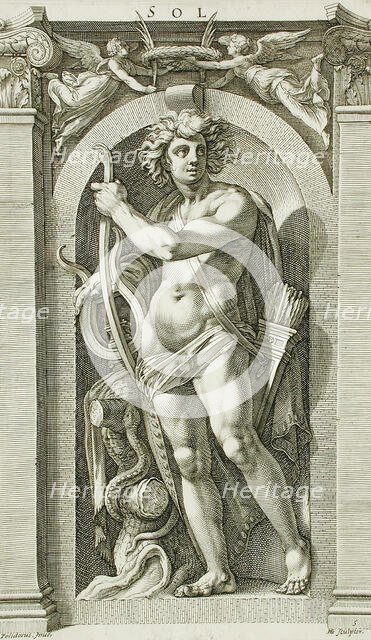 Sol, 1592. Creator: Hendrik Goltzius.