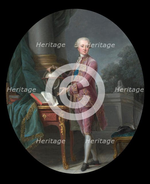 Portrait of the Prince of Nassau, 1776. Creator: Elisabeth Louise Vigee-LeBrun.