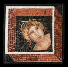 Mosaic Floor Panel Depicting a Personification of a Season, 2nd century. Creator: Unknown.
