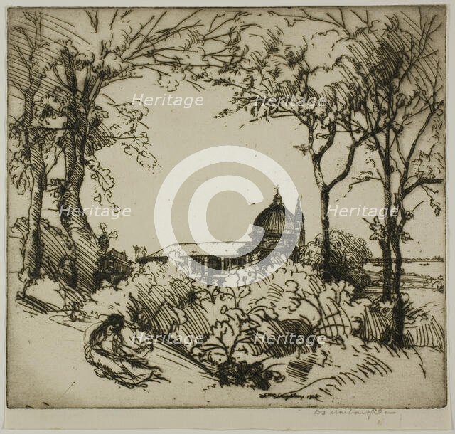 Idillio, Venezia, 1908. Creator: Donald Shaw MacLaughlan.