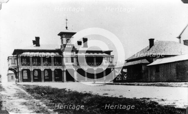 Lands Office, Brisbane, c1869. Creator: Unknown.