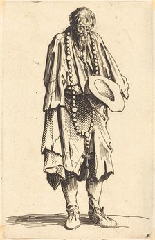 Beggar with Rosary, c. 1622. Creator: Jacques Callot.