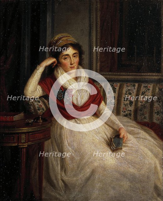 Portrait of Princess Ekaterina Ilyinichna Golenishcheva-Kutuzova (1754-1824), 1797. Artist: Guttenbrunn, Ludwig (1750-1819)