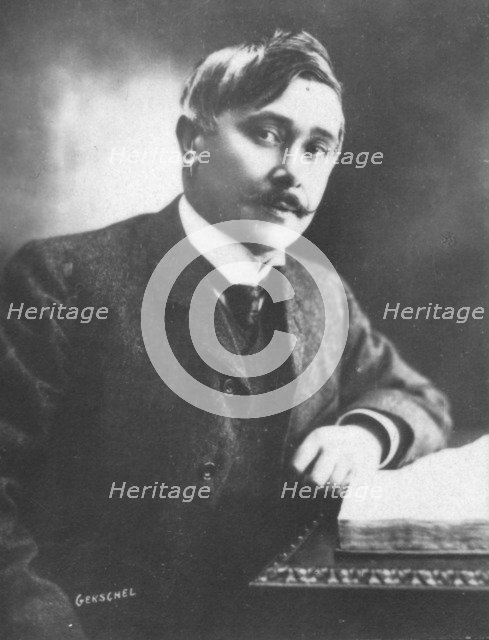 'Maeterlinck', c1893. Artist: Aaron Gerschel.