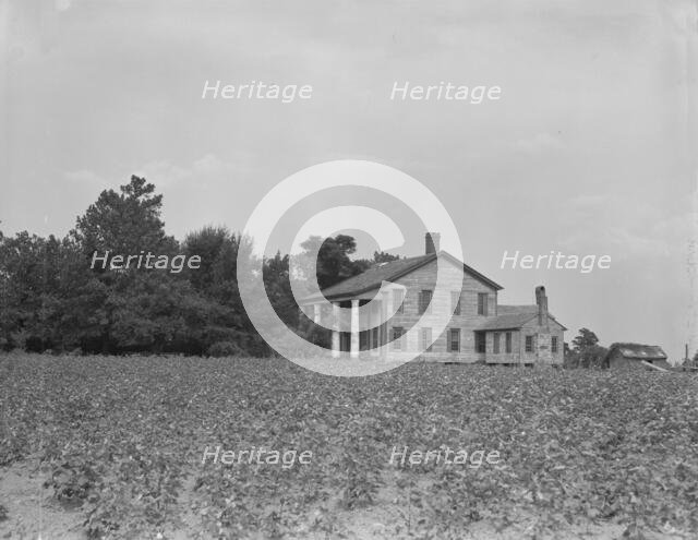Pharr Plantation house near Social Circle, Georgia, 1937. Creator: Dorothea Lange.