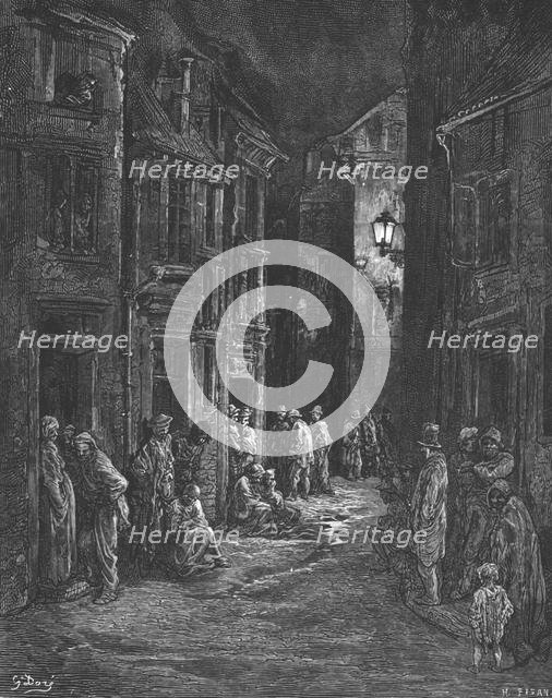 'Bluegate Fields', 1872.  Creator: Gustave Doré.