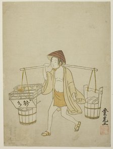 A water vendor, 1765. Creator: Suzuki Harunobu.