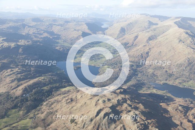Grasmere viewed from Loughrigg Fell, Cumbria, 2015. Creator: Historic England.