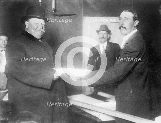 Taft voting 1912. Creator: Bain News Service.