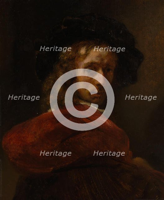 Man in a Red Cloak. Creator: Unknown.