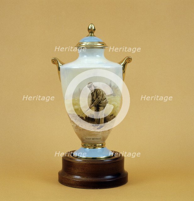 Ainsley Ceramic Trophy, c1895. Artist: J Shaw