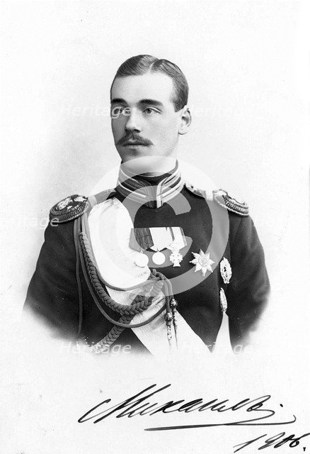 Grand Duke Michael Alexandrovich of Russia (1878-1918), 1906.