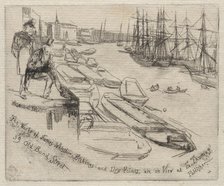 The Little Pool, 1861. Creator: James McNeill Whistler (American, 1834-1903).