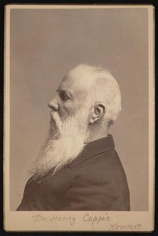 Portrait of Henry Coppee´ (1821-1895), November 1887. Creator: Unknown.
