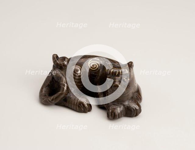 Reclining tiger, 960-1279. Creator: Unknown.