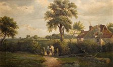 Cottage Scene, Marston Green, 1870. Creator: W P Cartwright.
