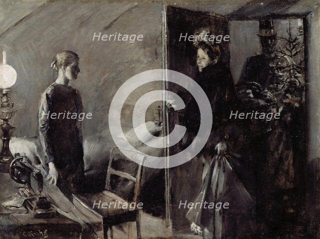 Christmas, 1893. Creator: Christian Krohg.