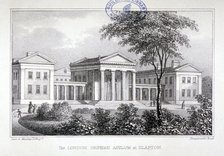 View of the London Orphan Asylum at Clapton, Hackney, London, c1835.                         Artist: Dean and Munday