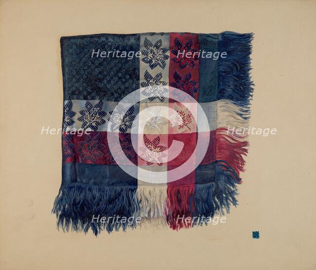 Economy Scarf, c. 1938. Creator: Ralph Atkinson.