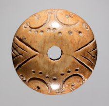 Spindle Whorl, 700s - 900s. Creator: Unknown.