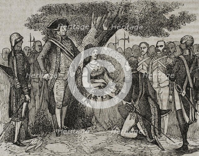 The War of the Oranges, (May-July 1801), 1851.  Creator: Unknown.