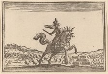 Military Commander on Horseback, 1621. Creator: Edouard Eckman.