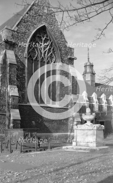 Museum of Garden History, Lambeth Palace Road, Lambeth, London, c1945-1980. Artist: Eric de Maré