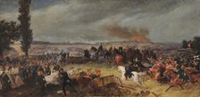 The Battle of Königgrätz on 3 July 1866, after 1869. Creator: Bleibtreu, Georg (1828-1892).