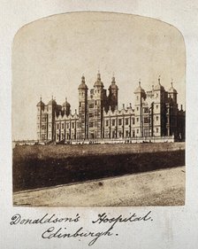 Donaldson's hospital, Edinburgh, c1840s. Creator: Unknown.