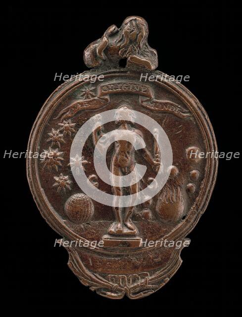 Allegorical Plaquette [reverse], first half 16th century. Creator: Unknown.