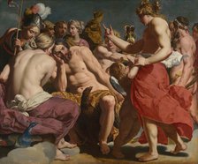 Jupiter Rebuked by Venus, c. 1612/13. Creator: Abraham Janssens.