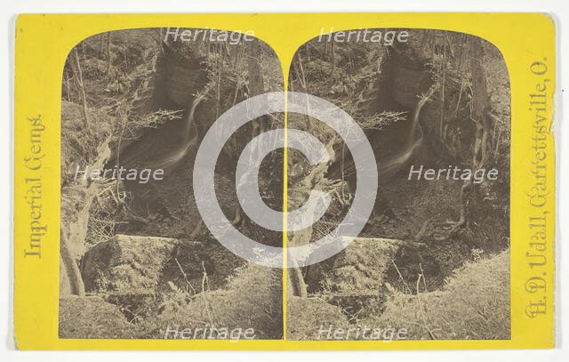 Lu-lu Cascade, 1875/99. Creator: H. D. Udall.