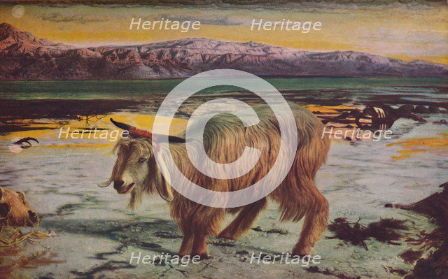 'The Scapegoat', 1856, (c1950). Creator: William Holman Hunt.