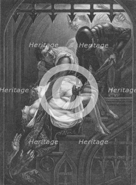 The murder of the Princes in the Tower, (late 18th-early 19th century). Creator: James Northcote.