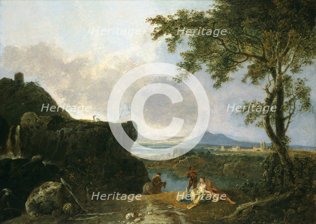 'A white monk;, 1733-1782. Artist: Richard Wilson.