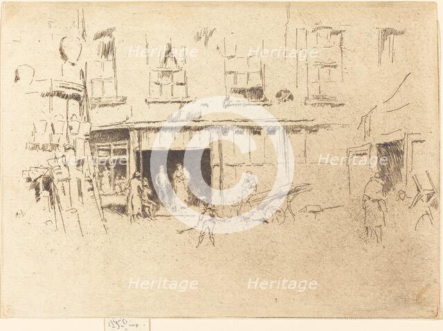 Little Court, c. 1880/1881. Creator: James Abbott McNeill Whistler.