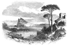Sketches from Naples - Castle of Ischia, 1857. Creator: Edmund Evans.